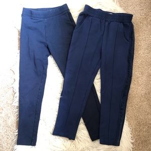 Girls Crewcuts legging and mini Boden pants 8